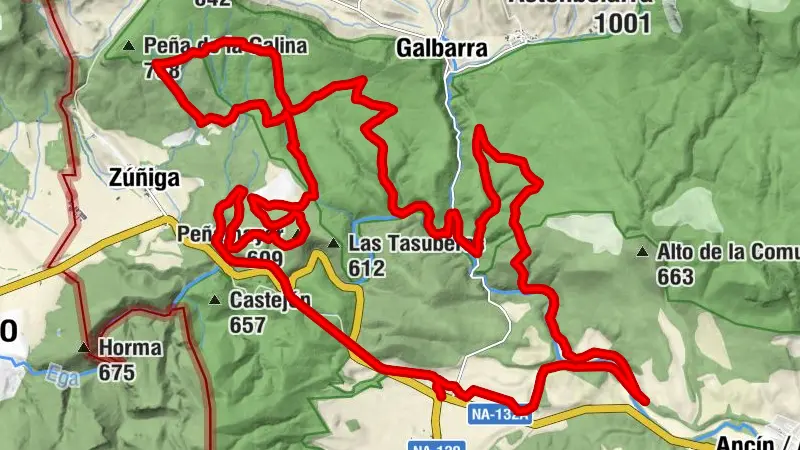 Acedo - San Miguel - Valdecorquériz - Valdeasarta