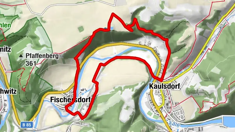 Rundweg - K2 - "Kaulsdorf" - Thüringen