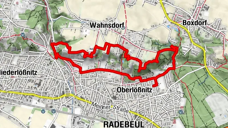 Radebeul, Weinbergwanderung über die Blechburg, Steinerne Schmecke, Spitzhaus und Hoflößnitz
