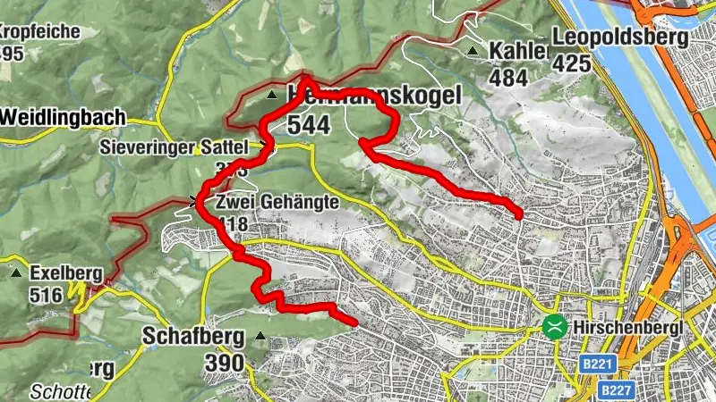 Wien, Pötzleinsdorf Grinzing RDW