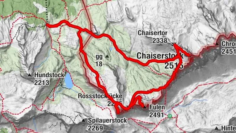 Chaiserstock - Fulen - Rossstock