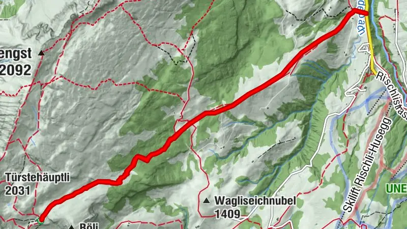 Schneeschuhtrail Hirsegg - Chlus