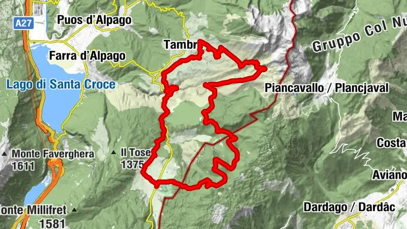 Bike tour Palantina Freeride