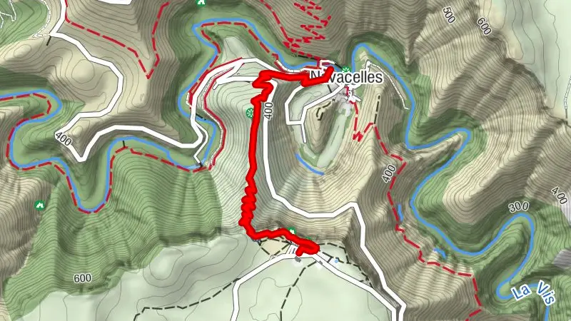 TRAIL DESCENTE VERTICALE - SENTIER DU FACTEUR