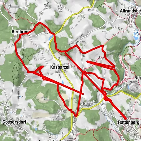 MTB Tour 53: Rattenberg - Birnbrunn