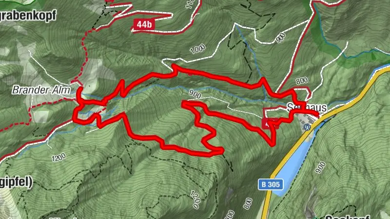 Förchensee - Brander Alm