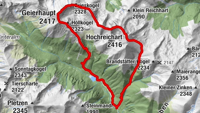 Hirschkarlgrat Ingering Umrundung
