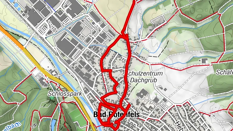 Rotenfelswege - kleiner Rundweg