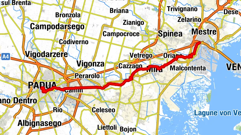 Romea Strata, Vienna-Roma, tappa #23