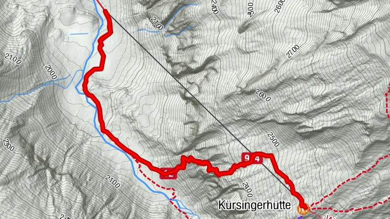 Seilbahn Kürsingerhütte