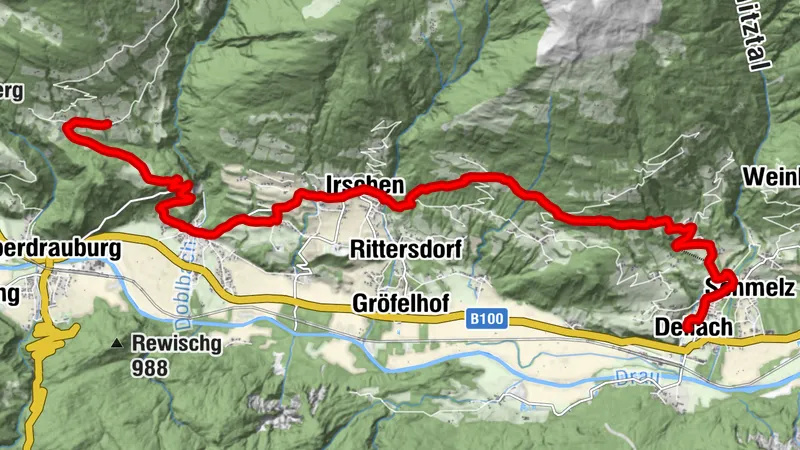 Etappe 20: Alpina Antica Trail | ET20: Zwickenberg - Dellach im Drautal