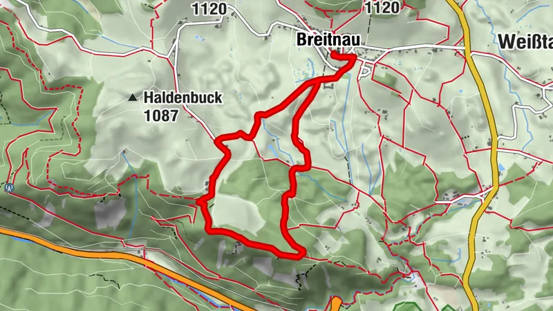 Breitnau - Über der Posthalde - auf ruhigen Höhen