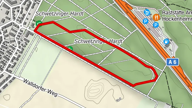 Waldsportpfad Hockenheim