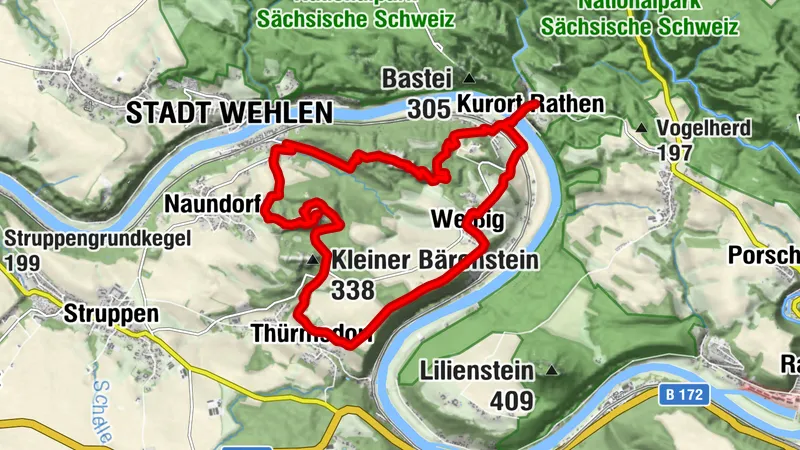 Kurort Rathen, Sachsen/Deutschland