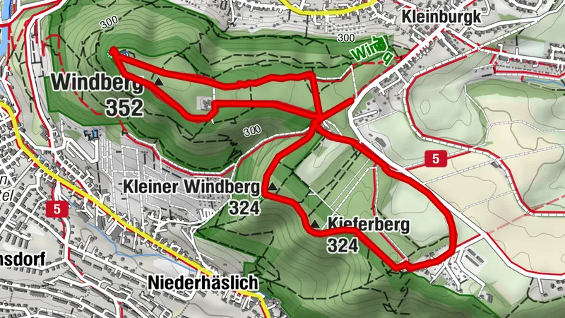 Denkmaltour über den Windberg und den Kleinen Windberg