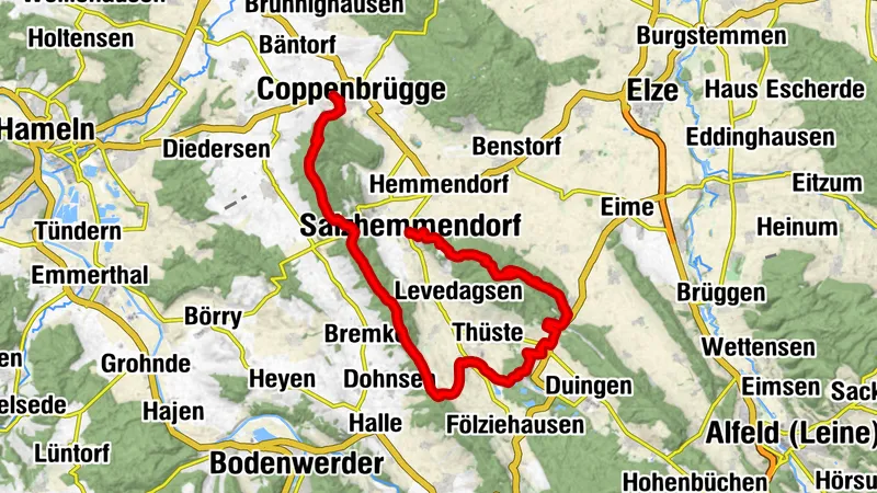 Nord-Klippen-Tour Coppenbrügge- Salzhemmendorf