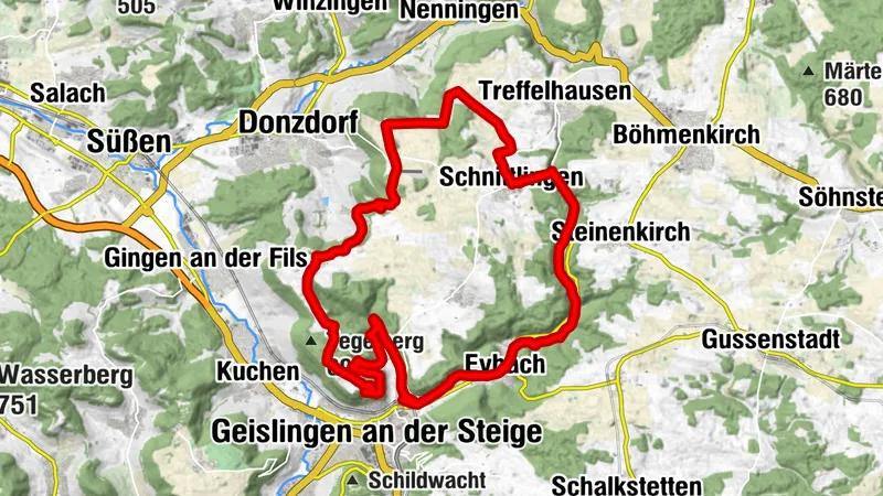 Löwentrail "Mordloch-Runde" - rasant hinab ins verträumte Roggental