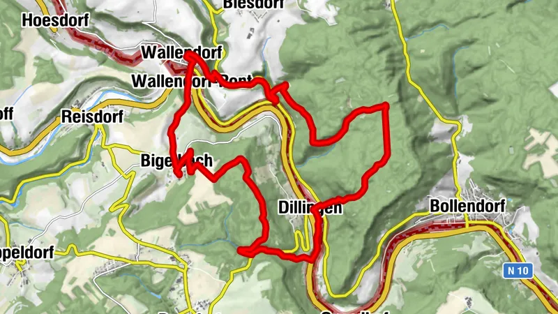 Bigelbach-Wallendorf-Dillingen-Bigelbach