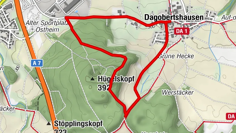 Dagobertshausen 4 (Da4) - Zum Hügelskopf