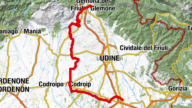 FVG7 Friaul-Radweg (C700)
