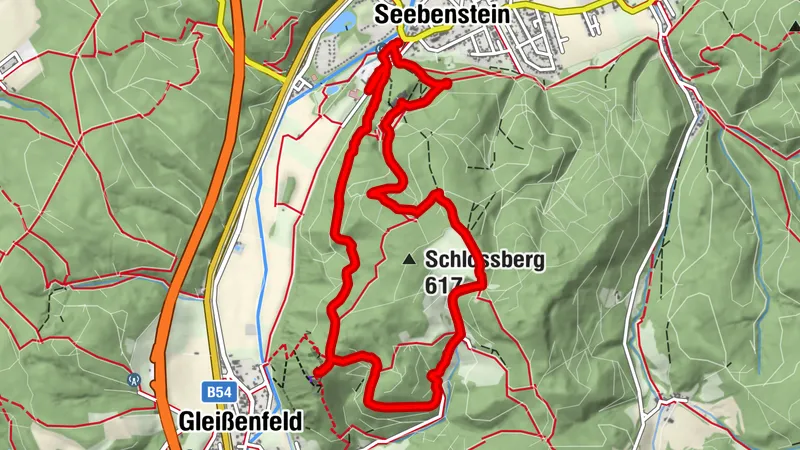 Seebenstein: Türkensturz - Sollgraben -Burg Seebenstein