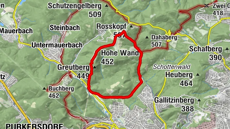 Stadtwanderweg 8. Laut Stadt Wien ist die Strecke 11 km. Meine Tracking war lange Zeit gebrochen und dann wieder aufgenommen