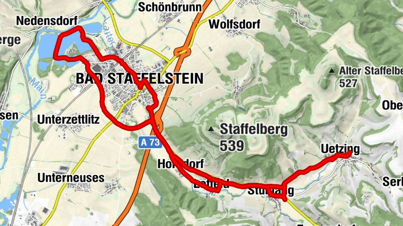 Von Uetzing bis zum Riedsee