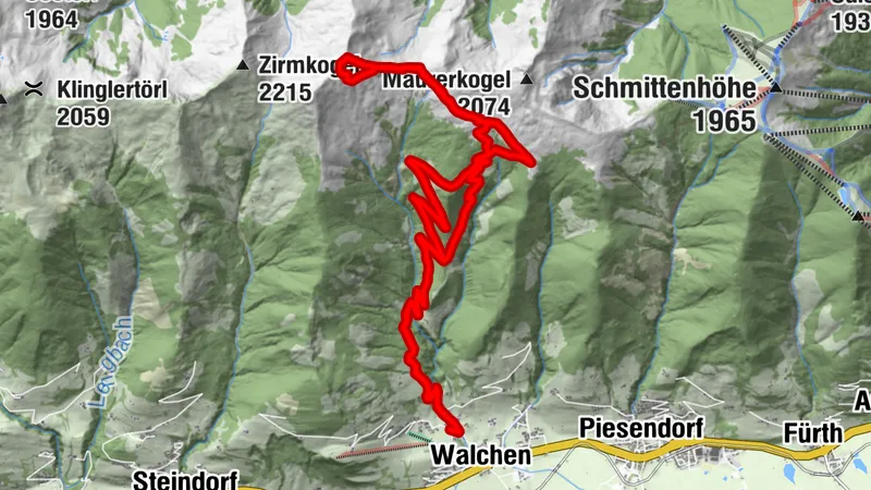 Piesendorf: Gernkogel über Hochsonnbergalm
