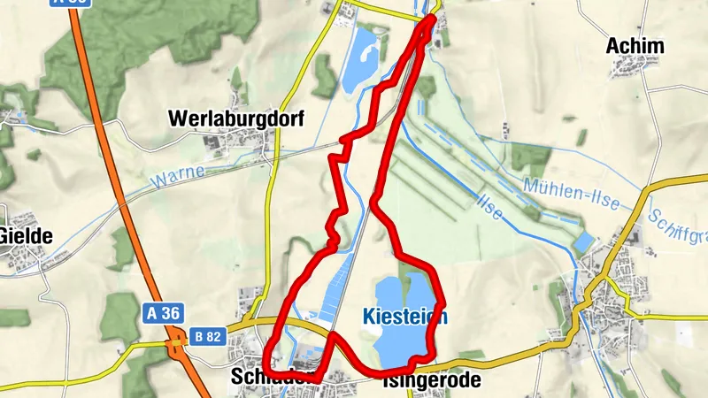 Kaiserpfalz Werla-Rundweg