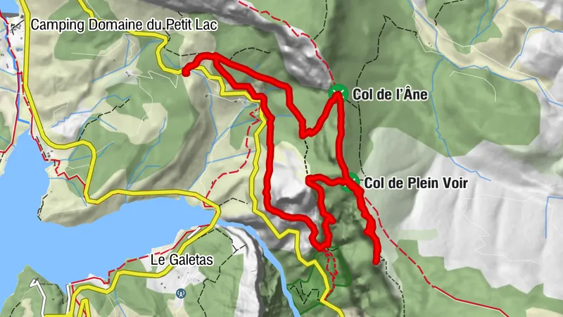 Verdun Col de l Ane - Col de Plain Voir Provence/Frankreich