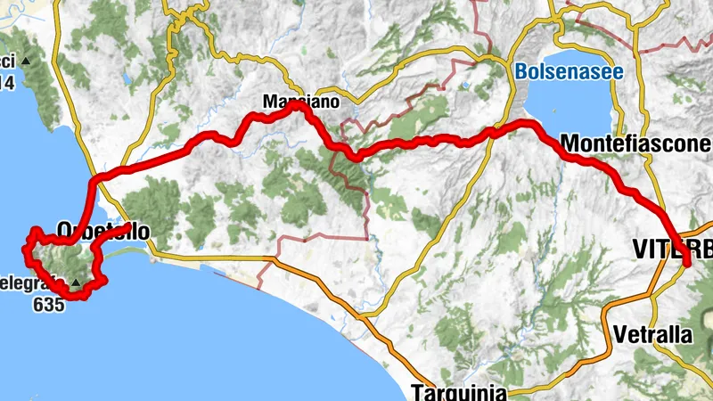 Periplo dell'Argentario + Orbetello FS 🚴👍😍