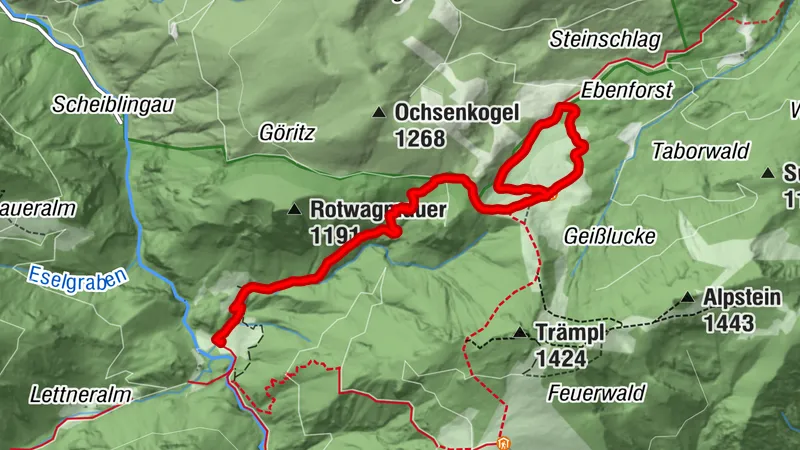 Ebenforstalm Themenwege