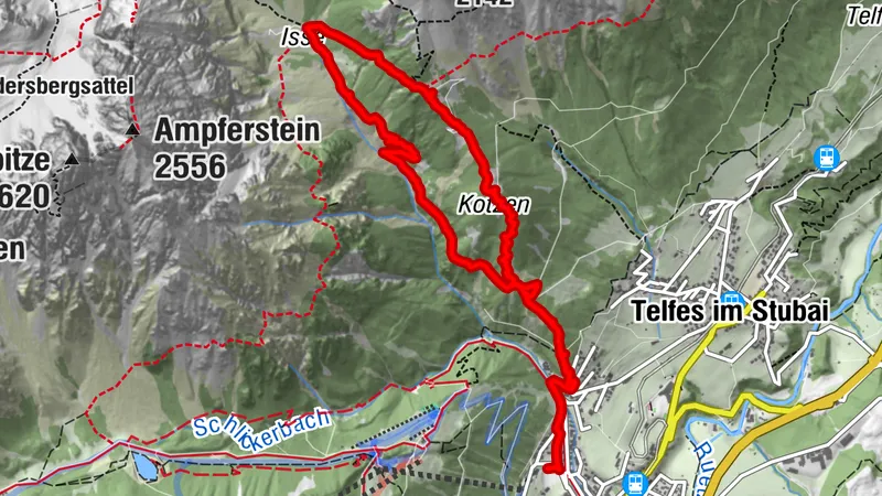 Tour ohne Kühe