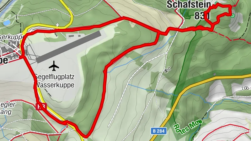 Gersfeld (Rhön), Regierungsbezirk Kassel/Deutschland