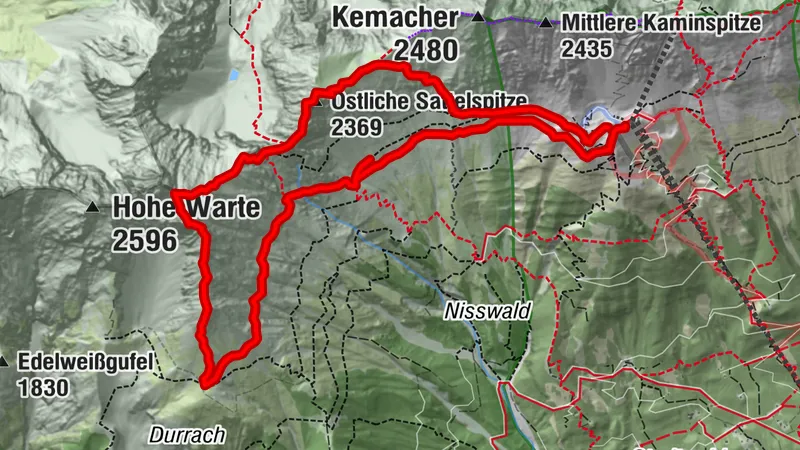 Vordere Brandjochspitze Südgrat