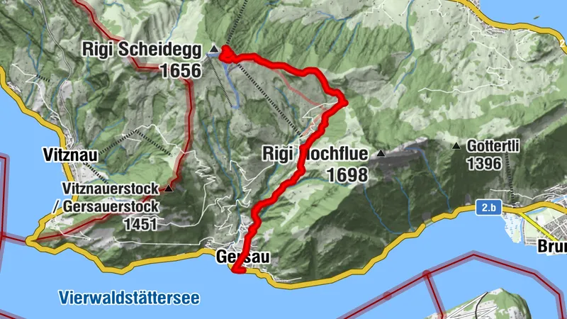 Rigi Scheidegg-Weg