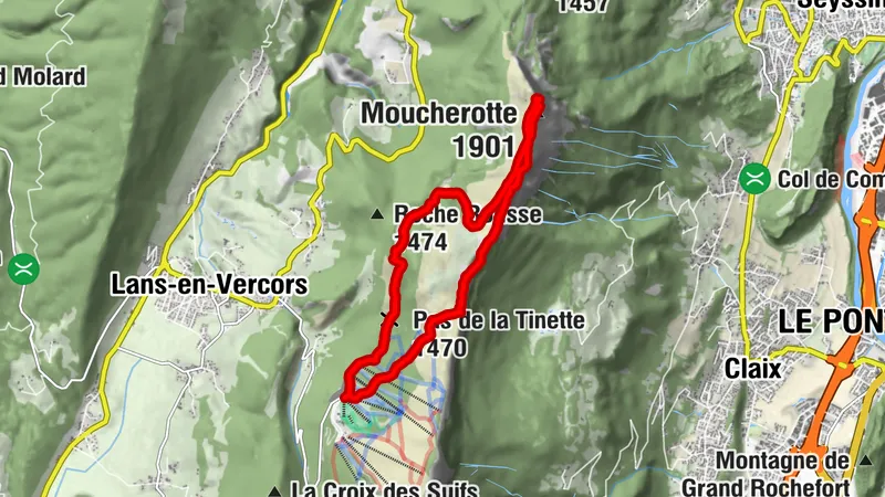 Sierre & 2 falaises
