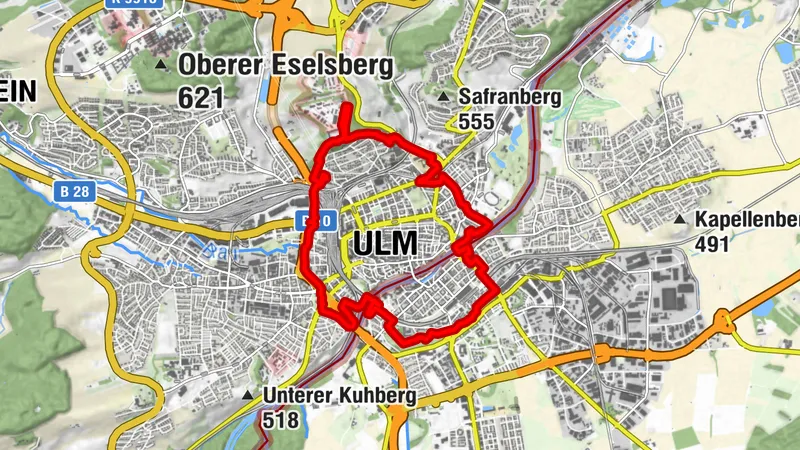 Festungsweg Ulm