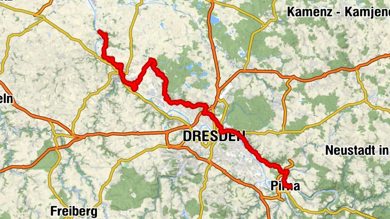 Sächsischer Weinwanderweg - An jedem Etappenziel ein guter Tropfen