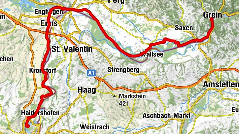 Steyr - Georgenberg - Heinrichskirche - Grein