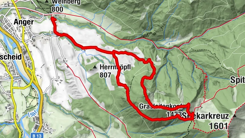 Grasleitenstein + Grasleitenkopf