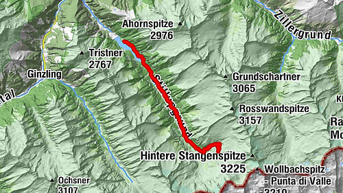 Mayrhofen - Stillup Stausee - Kasseler Hütte