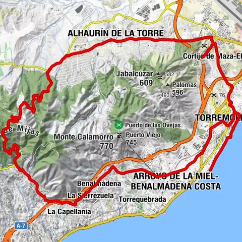 MTB Tour Torremolinos