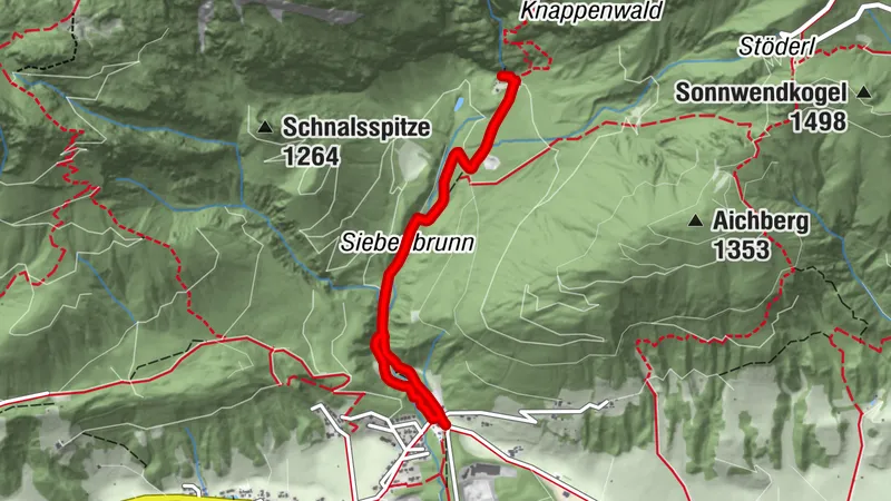 Wanderung zum Gradenbachwasserfall 