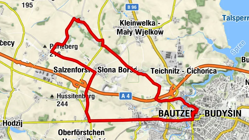 Tour 1 - Radeltour nach Schmochtitz mit geheimnisvollem Ritterguts-Park und dem Bildungsgut St. Benno