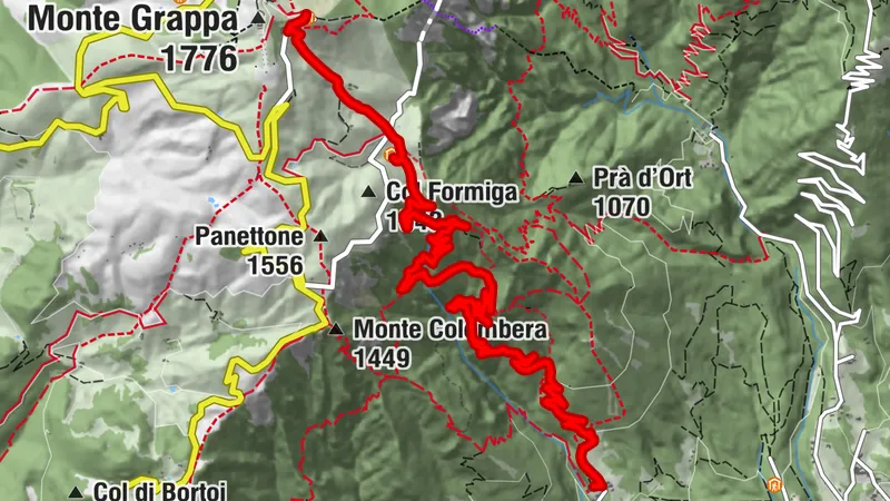 Madonna del covolo-Cima grappa
