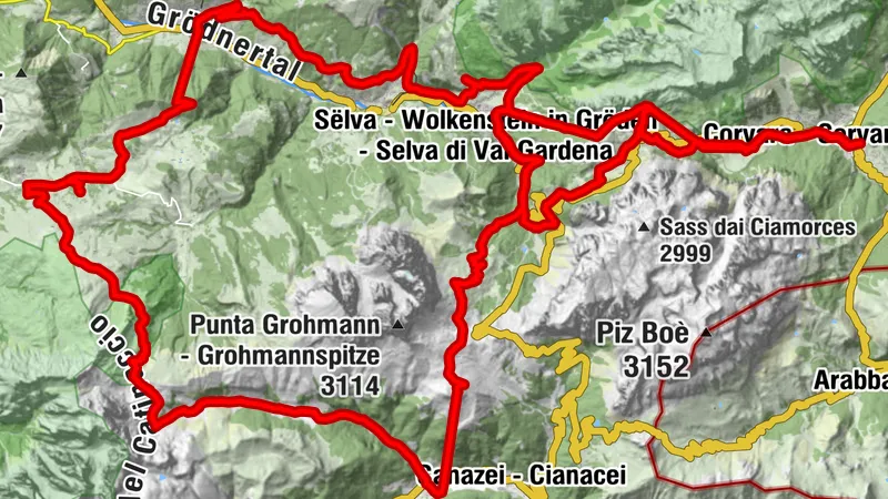 Sëlva - Wolkenstein - Selva di Val Gardena, Alpe di Siusi  Trentino – Alto Adige/Südtirol/Italy