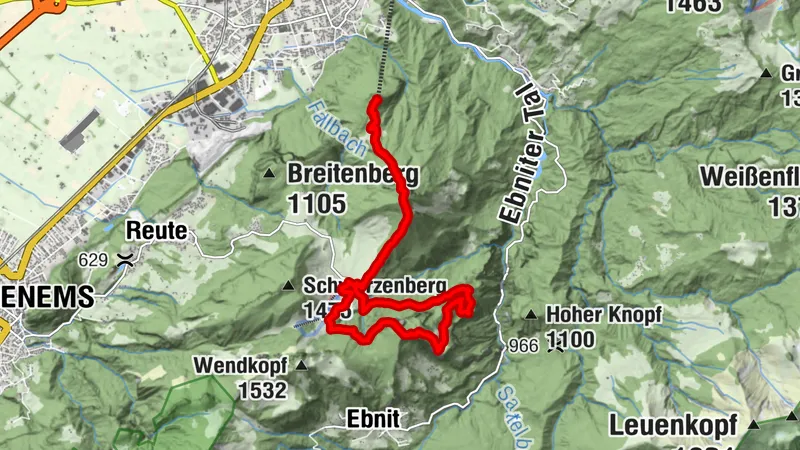 Karren Bahn - Schuttannen - Blocksberg
