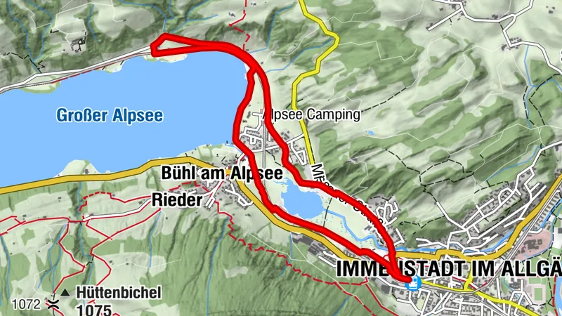 Vom Kleinen zum Großen Alpsee