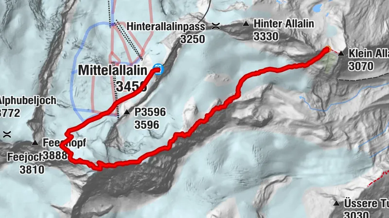 Saas-Almagell, Wallis/Schweiz
